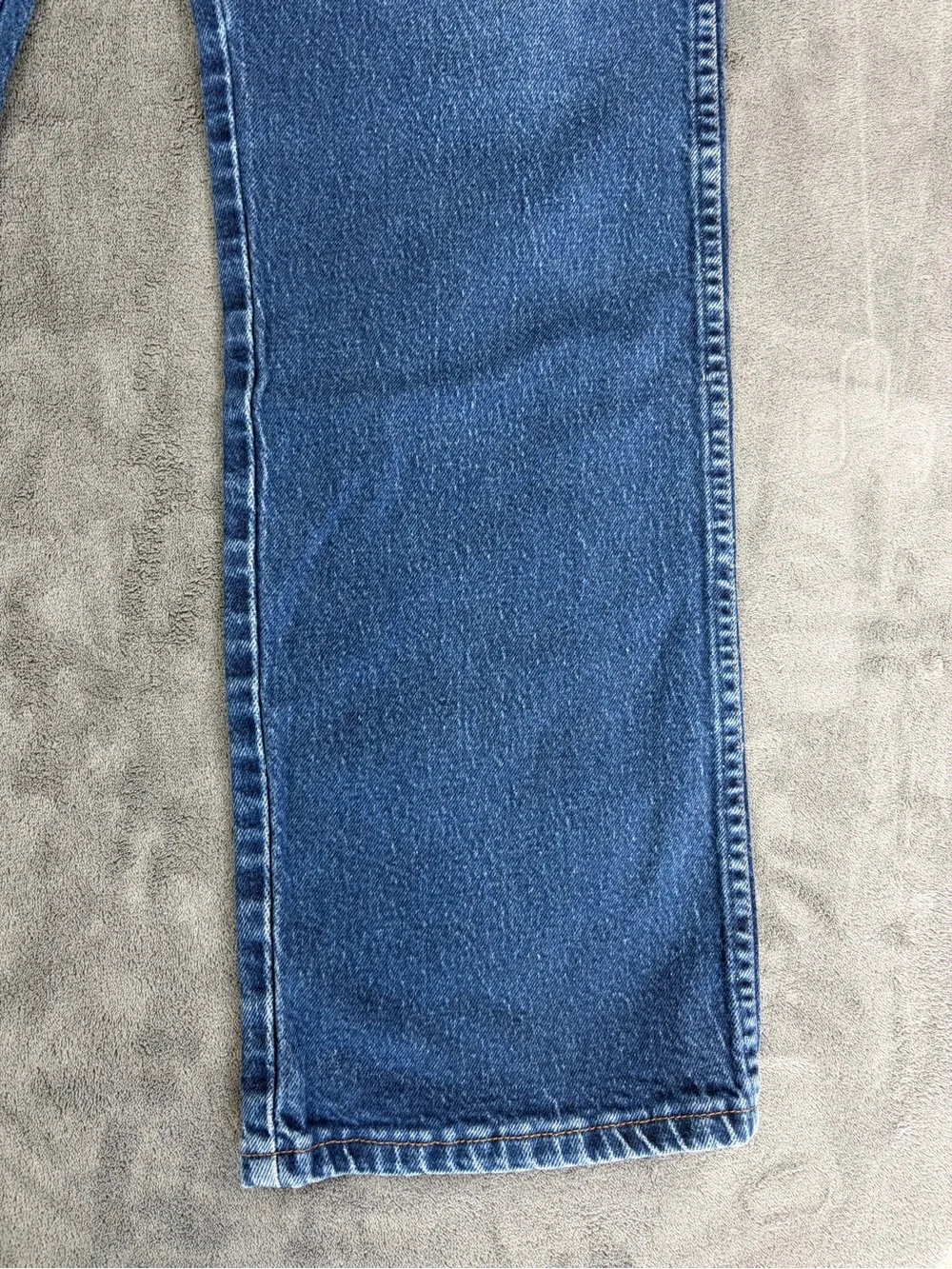 Wrangler Classic Men Straight Leg Blue Jeans 40x34
